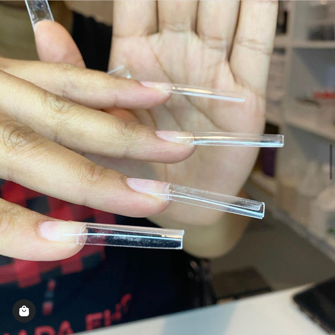 XXL Square Straight Tips